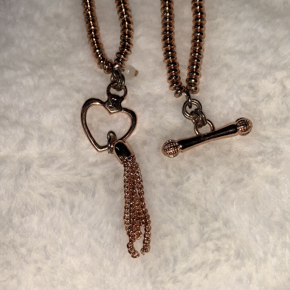 Juicy Couture ✨  double band toggle clasp necklace - Picture 2 of 6